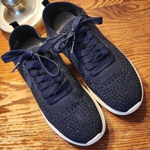 Clarks Cloudsteppers Nova Spark Embellished Bling Walking Sneakers 8.5W